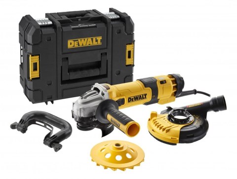 DEWALT SZLIFIERKA DO SZLIFOWANIA BETONU 125 MM 1500W ZESTAW