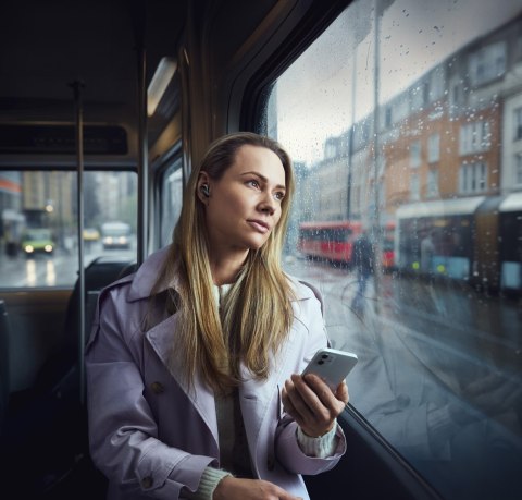 Słuchawki douszne bezprzewodowe EPOS ADAPT E1 Scandinavian Black