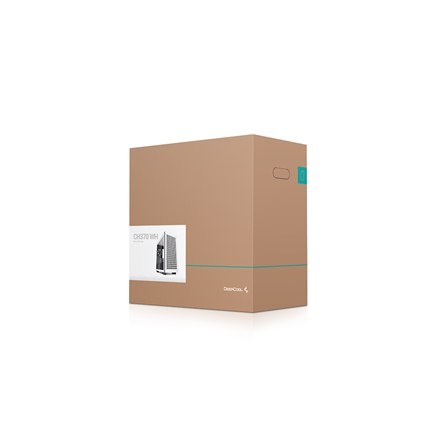 Deepcool Deepcool | CH370 | Side window | White | Micro ATX | Power supply included No | ATX PS2