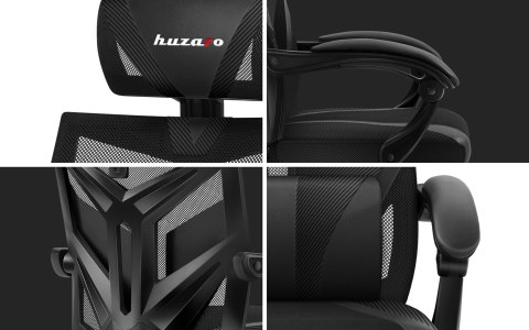 Huzaro Fotel gamingowy Huzaro Combat 5.0 Black