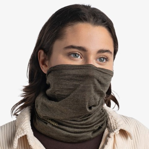 Chusta wielofunkcyjna Buff Merino Lightweight, solid bark