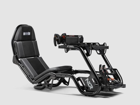 Next Level Racing Next Level Racing | Steel | Racing Simulator Cockpit | F-GT Pro Formula and GT Black Edition | Black