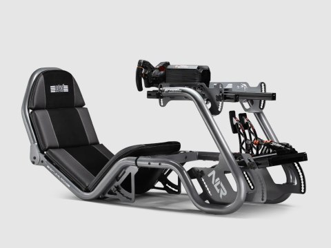 Next Level Racing Next Level Racing | Steel | Racing Simulator Cockpit | F-GT Pro Formula and GT Grey Edition | Grey