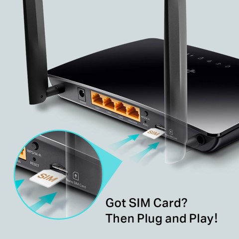 TP-LINK TP-LINK Archer MR402 AC1200 Wireless Dual Band 4G LTE Router