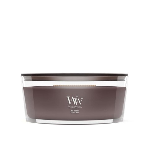 Świeca elipsa IRIS WOODS WOODWICK