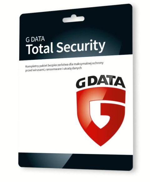 G DATA TOTAL SECURITY 2PC 1 ROK