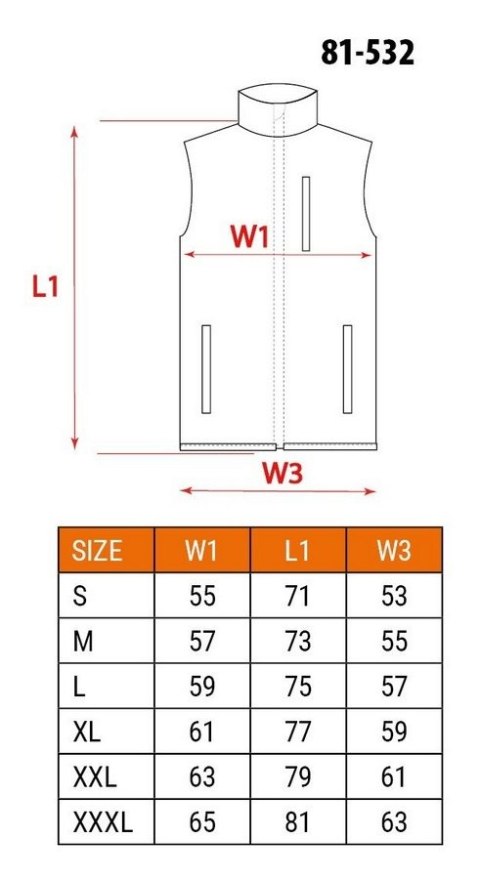 NEO BEZRĘKAWNIK ROBOCZY SOFTSHELL ROZMIAR XL