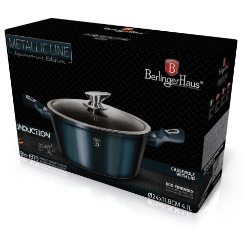 GARNEK 4.1L 24CM BERLINGER HAUS AQUAMARINE BH-1879