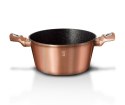 GARNEK 4.5L 24CM BERLINGER HAUS METALLIC LINE ROSE GOLD BH-1515-N