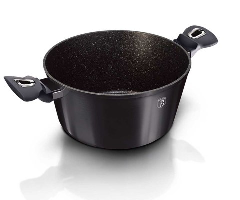GARNEK Z POWŁ. GRANITOWĄ 6.1L 28cm BERLINGER HAUS Carbon Pro BH-6894