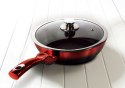 GARNKI BERLINGER HAUS METALLIC BLACK BURGUNDY LINE 15 ELE BH-1632-N