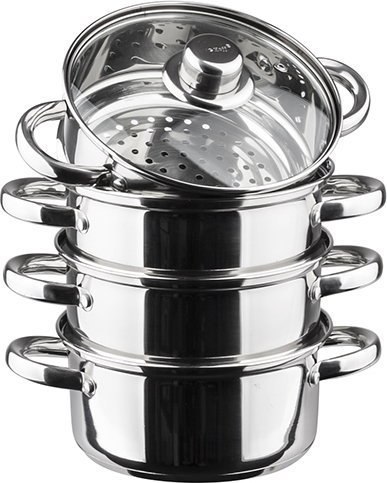 GARNKI DO GOTOWANIA NA PARZE 5 ELE 24CM KiNGHOFF KH-3320