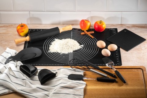 SILIKONOWA STOLNICA 40 x 60cm + AKCESORIA 10 EL. BRUNBESTE BB-1785-BK