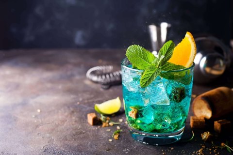 ZESTAW BARMAŃSKI DO DRINKÓW KOKTAJLI 12-ELE SHAKER SREBRNY KLAUSBERG KB-7655