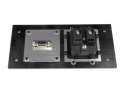 Media port Cova 1*230V 1*VGA