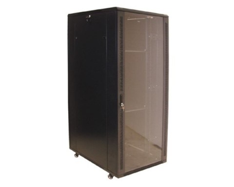 Szafa 19" stojąca 42U 800x1000 BETA RAL9004 szkło
